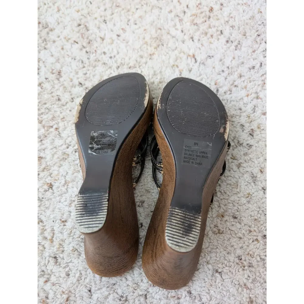 Gitano vintage wedge heel sandals